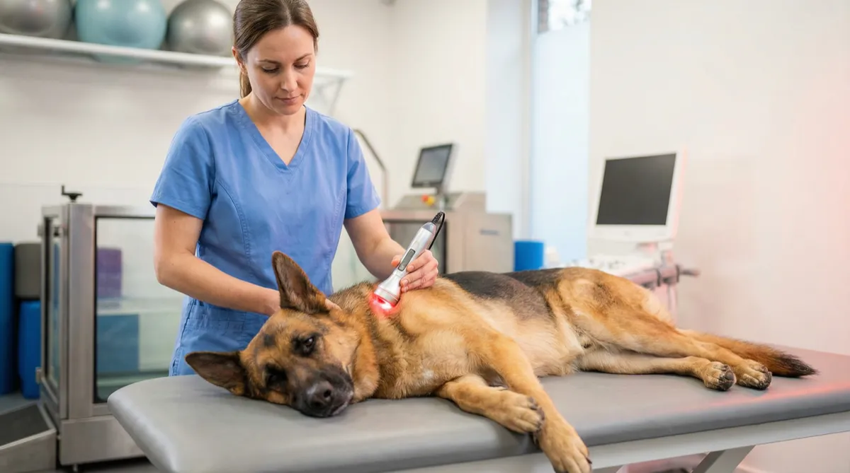 Laser therapy for dogs